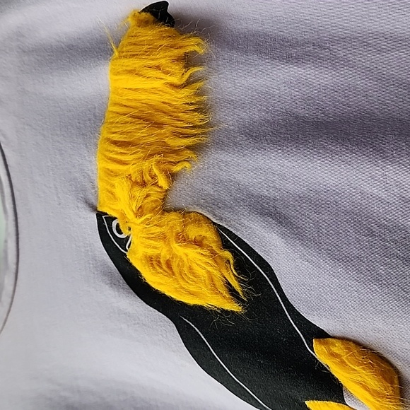 Zara Furry 3D Toucan Relaxed Fit Cotton Tee - Picture 3 of 6